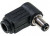 14-0312 (KLS1-DCP-04-2.1B), Разъем питания 2.1х5.5x10мм штекер пластик на кабель угловой