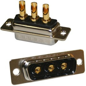 680S9W4103L401, D-Sub Mixed Contact Connectors IP67 POWER-D 9W4 40A MALE SOLDER 680S9W4103L401, D-Sub Mixed Contact Connectors IP67 POWER-D 9W4 40A MALE SOLDER