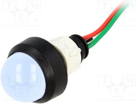 LB-D20-24AC/DC, Индикат.лампа: LED, выпуклый, 24ВDC, 24ВAC, Отв: d13мм, IP40 LB-D20-24AC/DC, Индикат.лампа: LED, выпуклый, 24ВDC, 24ВAC, Отв: d13мм, IP40