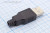Штекер USB, Тип A, 4 контакта, на кабель, в пластиковом кожухе; №2265 штек USB \A\4C\каб\\\USB-A SPB