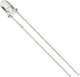 151033YS03000, 2.6 V Yellow LED 3mm Through Hole, WL-TMRW 151033YS03000