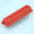 1-215079-6, Conn Micro Socket Strip SKT 16 POS 1.27mm Solder ST Top Entry Thru-Hole T/R