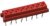 1-215079-6, Conn Micro Socket Strip SKT 16 POS 1.27mm Solder ST Top Entry Thru-Hole T/R
