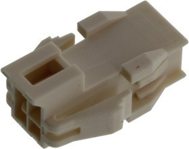201444-2204, CONNECTOR HOUSING, PLUG, 4POS, 2.5MM