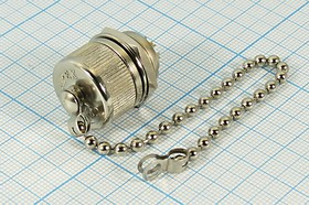 Штекер микрофонный MIC16\7P\пан\М16\герм заглуш\YM283A-M16-7P; №10341 штек мик MIC16\7P\пан\М16\герм заглуш\YM283A-M16-7P