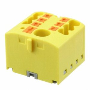 3273336, DIN Rail Terminal Blocks PTFIX 6/6X2,5 YE 2.5mm2 w/6mm2 feedin 3273336, DIN Rail Terminal Blocks PTFIX 6/6X2,5 YE 2.5mm2 w/6mm2 feedin