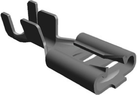 60196-2, FASTON .187 Uninsulated Female Spade Connector, Receptacle, 4.75 x 0.81mm Tab Size, 0.5mm² to 1.3mm² 60196-2, FASTON .187 Uninsulated Female Spade Connector, Receptacle, 4.75 x 0.81mm Tab Size, 0.5mm² to 1.3mm²