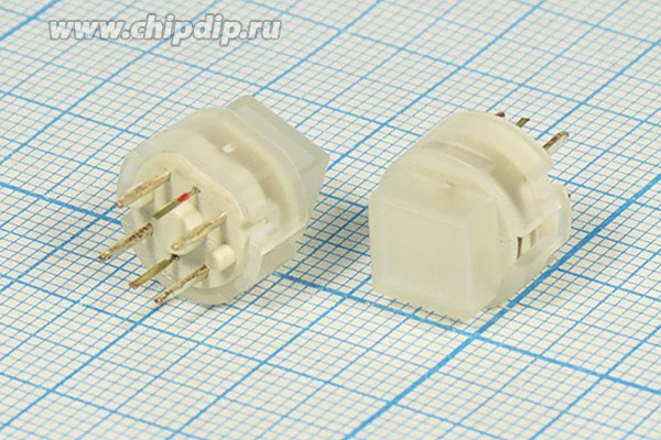 Тактовая кнопка, 12.0x11, алгоритм работы NO, IL2Всиний, контакты 6P, KS01-AL-4 Тактовая кнопка, 12.0x11, алгоритм работы NO, IL2Всиний, контакты 6P, KS01-AL-4