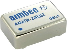 AM6TW-2424SZ, DC/DC преобразователь, 6Вт, вход 9-36В, выход 24В/250мА