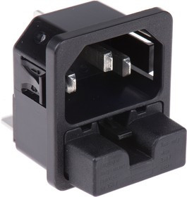 6220.5315, AC Power Entry Modules SNAP 2-POLE .250 QC Socket and fusedrawr