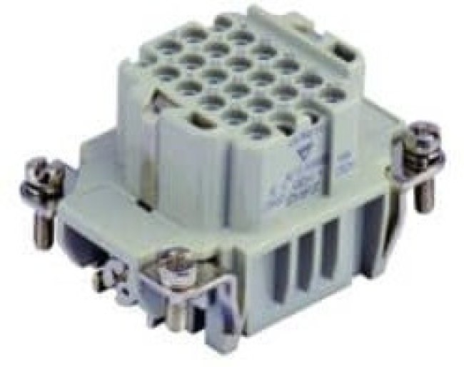 T2030242201-000, Разъем: HDC, "мама", HDD, PIN: 24, 24+PE, размер 3, без контактов T2030242201-000, Разъем: HDC, "мама", HDD, PIN: 24, 24+PE, размер 3, без контактов