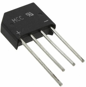 RS403GL-BP, Diode Rectifier Bridge Single 200V 4A 4-Pin RS-4L Bulk