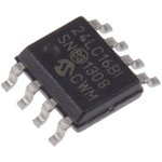 24LC16B-I/SN, EEPROM, AEC-Q100, 16 Кбит, 8 BLK (256К x 8бит), Serial I2C (2-Wire), 400 кГц, SOIC, 8 24LC16B-I/SN, EEPROM, AEC-Q100, 16 Кбит, 8 BLK (256К x 8бит), Serial I2C (2-Wire), 400 кГц, SOIC, 8