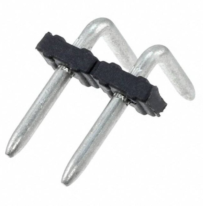 1995635, Headers &amp; Wire Housings 2 Pos 5mm pitch Thru Hole Pin Strip