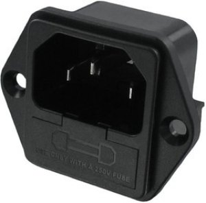 719W-00/03, AC Power Entry Modules INLET FUSED SCRW MNT 719W-00/03, AC Power Entry Modules INLET FUSED SCRW MNT