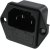 719W-00/03, AC Power Entry Modules INLET FUSED SCRW MNT