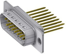 DTS15PW3/2, D-Sub Plug DA-15