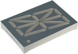 PSA23-11EWA, Индикатор 56.8мм, 16х1 красный ОА, 8мКд