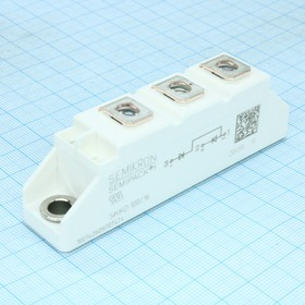 SKKD 100/16, Модуль диода, 1.6 кВ, 100 А, 1.35 В, Двойной Последовательный, SKKD Series