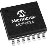 MCP6024-E/ST, Op Amp Quad GP R-R I/O 5.5V Automotive 14-Pin TSSOP Tube MCP6024-E/ST, Op Amp Quad GP R-R I/O 5.5V Automotive 14-Pin TSSOP Tube