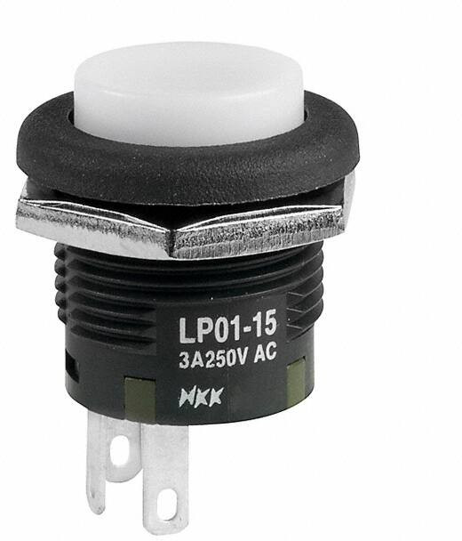 LP0115CCKW01B, Pushbutton Switches SHORT BODY PUSHBUTTON/ILL WHITE LP0115CCKW01B, Pushbutton Switches SHORT BODY PUSHBUTTON/ILL WHITE