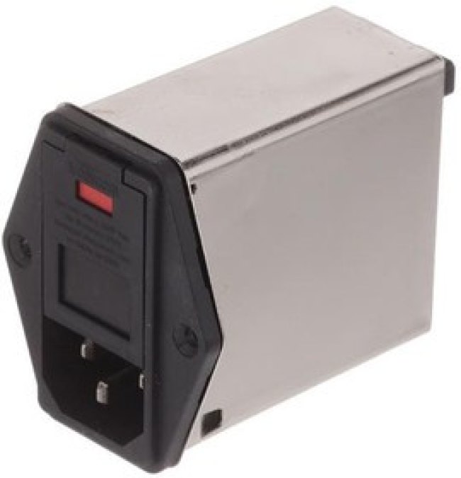 PE000SMXE, AC Power Entry Modules HORZ MNT SNGL VOLT SINGLE FUSE MED PERF