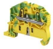 ZK2.5-PE, DIN Rail Terminal Blocks Aut SNK PI-Spring