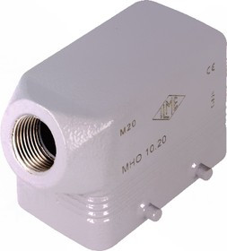 MHO 10.20, Корпус для прямоугольных разъемов, размер 57.27, IP65, M20
