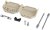 MHDPPK15-I-K, MHDPPK-SLIM Series Polyamide D Sub Backshell, 15 Way, Strain Relief MHDPPK15-I-K, MHDPPK-SLIM Series Polyamide D Sub Backshell, 15 Way, Strain Relief
