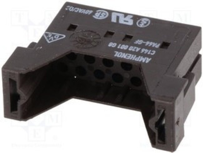 C146-A20-001-G8, Heavy Duty Power Connectors 20 Way Pin Module Heavy Mate