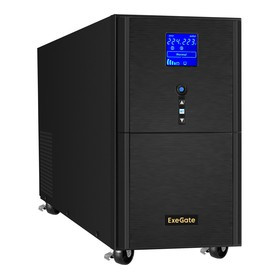 EX295985RUS, ИБП (инвертор, синус, для котла) ExeGate SineTower SN-5000.LCD.AVR. 2SH.1C13.T.RJ.USB 5000VA/4000W, чистая синусоида, LCD диспл