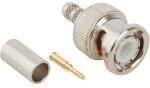112116, RF Connectors / Coaxial Connectors BNC STRAIGHT PLUG 58/LMR 195