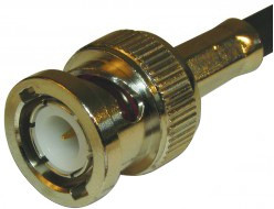 112116, RF Connectors / Coaxial Connectors BNC STRAIGHT PLUG 58/LMR 195