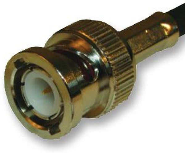 112116, RF Connectors / Coaxial Connectors BNC STRAIGHT PLUG 58/LMR 195