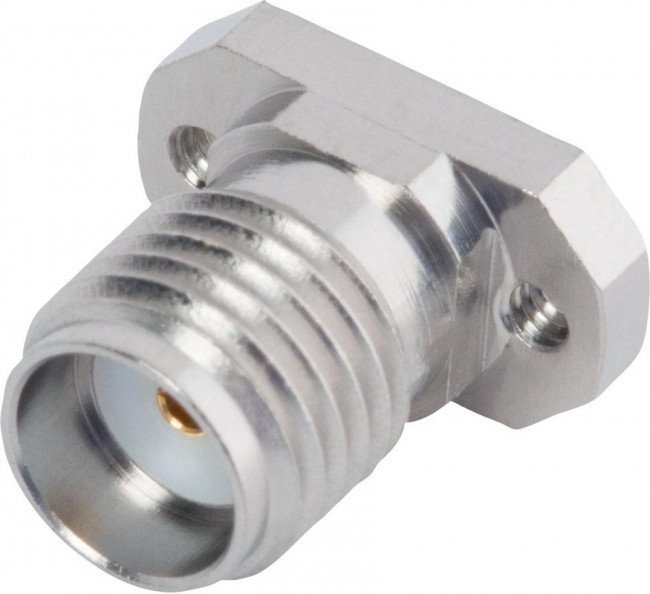 SF2921-61507, RF Connectors / Coaxial Connectors SMA FEM 2-Hole (CPW/Microstrip) FEM