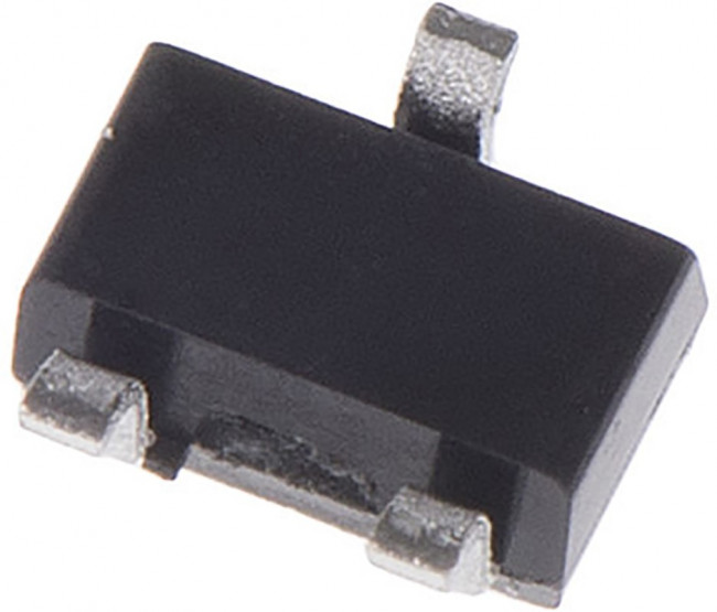 BC807-40W,115, Биполярный транзистор, PNP, 45 В, 0.5 А, 0.2Вт