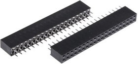 M20-7832046, PCB Receptacle, Board-to-Board, 2.54 мм, 2 ряд(-ов), 40 контакт(-ов), Монтаж в Сквозное Отверстие