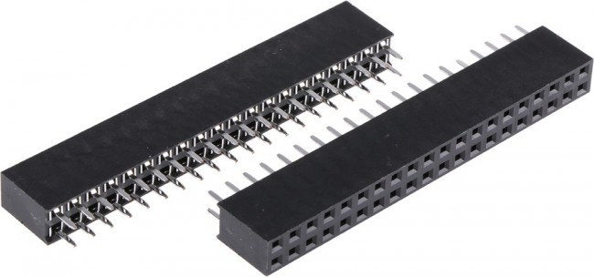 M20-7832046, PCB Receptacle, Board-to-Board, 2.54 мм, 2 ряд(-ов), 40 контакт(-ов), Монтаж в Сквозное Отверстие