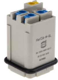 09200030801, Heavy Duty Power Connectors HAN 3A ANGL BULKHEAD 1 LEVER METAL 09200030801, Heavy Duty Power Connectors HAN 3A ANGL BULKHEAD 1 LEVER METAL