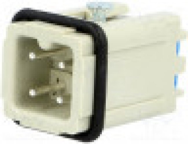 09200030801, Heavy Duty Power Connectors HAN 3A ANGL BULKHEAD 1 LEVER METAL 09200030801, Heavy Duty Power Connectors HAN 3A ANGL BULKHEAD 1 LEVER METAL
