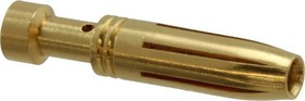 09332006215, Контакт, "мама", позолота, 0,75мм2, 18AWG, Han E HMC, обжим, 16А 09332006215, Контакт, "мама", позолота, 0,75мм2, 18AWG, Han E HMC, обжим, 16А