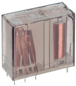 Relay, 2 Form C (NO/NC), 24 V (DC), 250 V (AC), 823 Ω, 6 A, 400 V (AC), monostable, 1-1393258-5