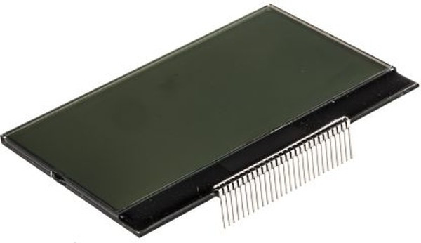 64128M-COG-FA-BC, 64128M-COG-FA-BC Graphic LCD Display, Black on, Reflective