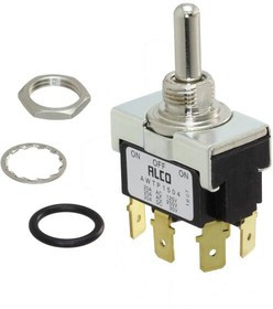 3-6437592-9, Toggle Switches DPDT ON-OFF-ON BAT 20A PWR TOGGLE SWTCH