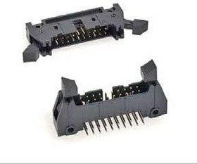 3314-6002, Headers &amp; Wire Housings 14P STRT SOLDER TAIL