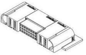 46436-3003, Power to the Board TEN60 RA RECPT ASSY 46436-3003, Power to the Board TEN60 RA RECPT ASSY