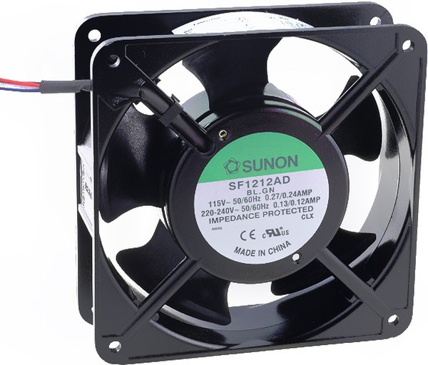 Вентилятор SUNON SF1212AD.BL.GN 115/230V 50/60Hz 0.12/0.24AMP 120x38 4pin