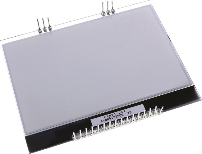 EA DOGXL160W-7, LCD Graphic Display Modules &amp; Accessories FSTN (+) Transflect White Background