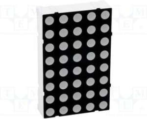 LMD14058AAG-101, Дисплей: LED, матрица, 5x8, зеленый, 6,6мкд, катод, 37,4x23,4мм LMD14058AAG-101, Дисплей: LED, матрица, 5x8, зеленый, 6,6мкд, катод, 37,4x23,4мм
