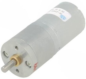 1591, Двигатель: DC, с редуктором, LP, 6ВDC, 2,4А, Ось: D профиль, 499: 1